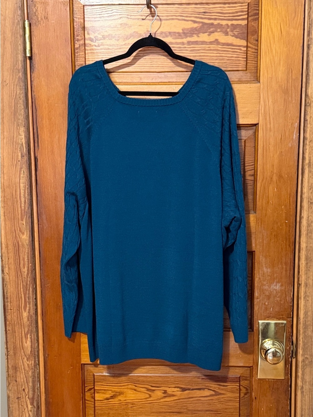 NWT Croft & Barrow Sweater Size 5x Teal - Picture 2 of 5